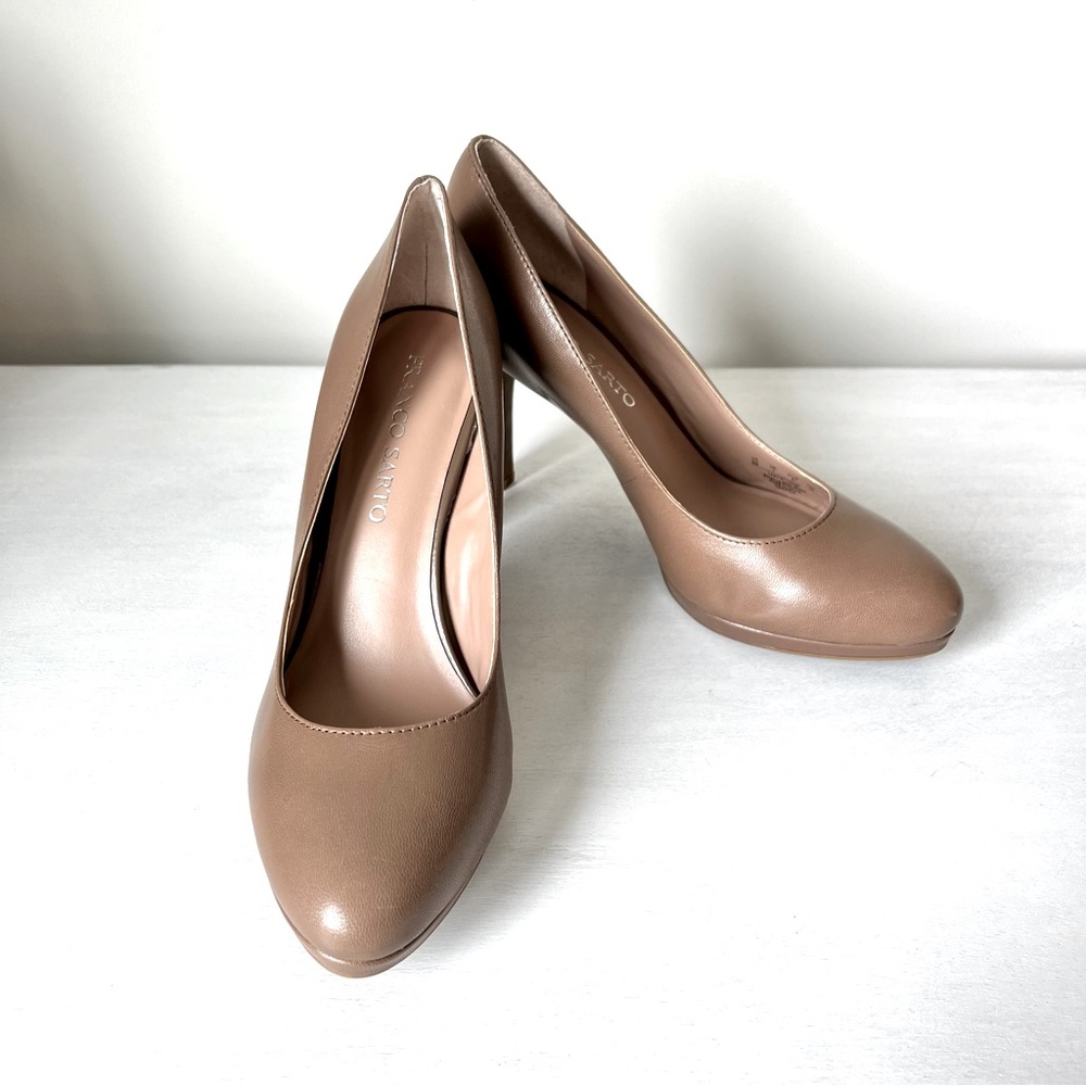 Franco Sarto Darren Leather Pumps Heels Size 9